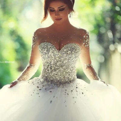 Женское свадебное платье до пола, элегантное платье большого размера с открытой спиной и вуалью, 2021