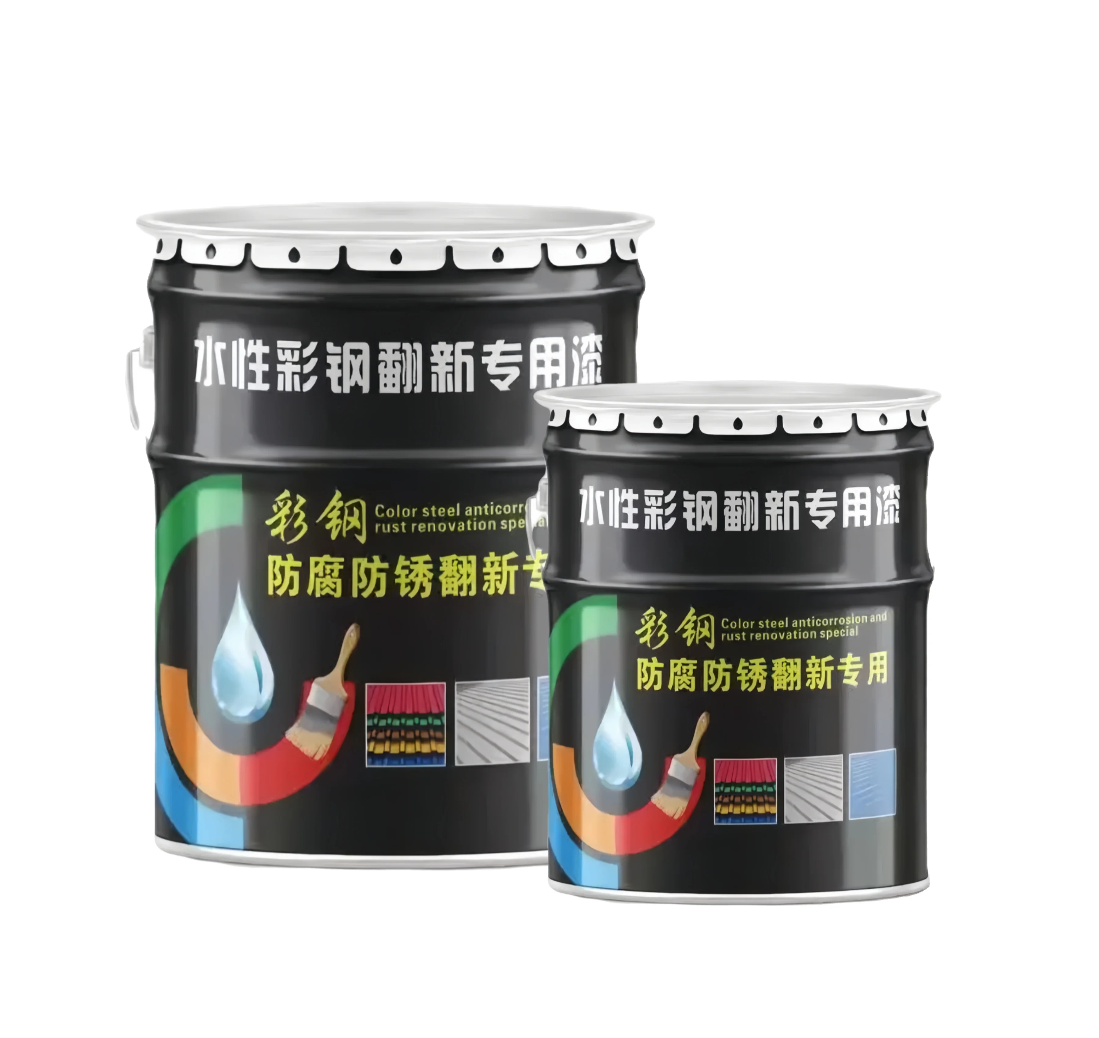 High adhesion Water-based paint Waterborne renovation paint for steel corrosion and rust prevention