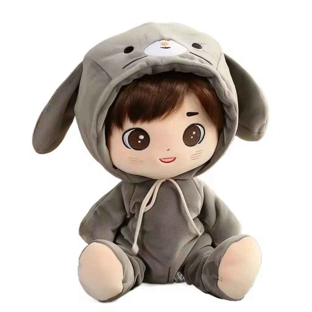 Unisex Custom Stuffed Dolls Create Your Own Size Turkey or Bear Plushie Made from Soft Cotton-for Kids and Babies