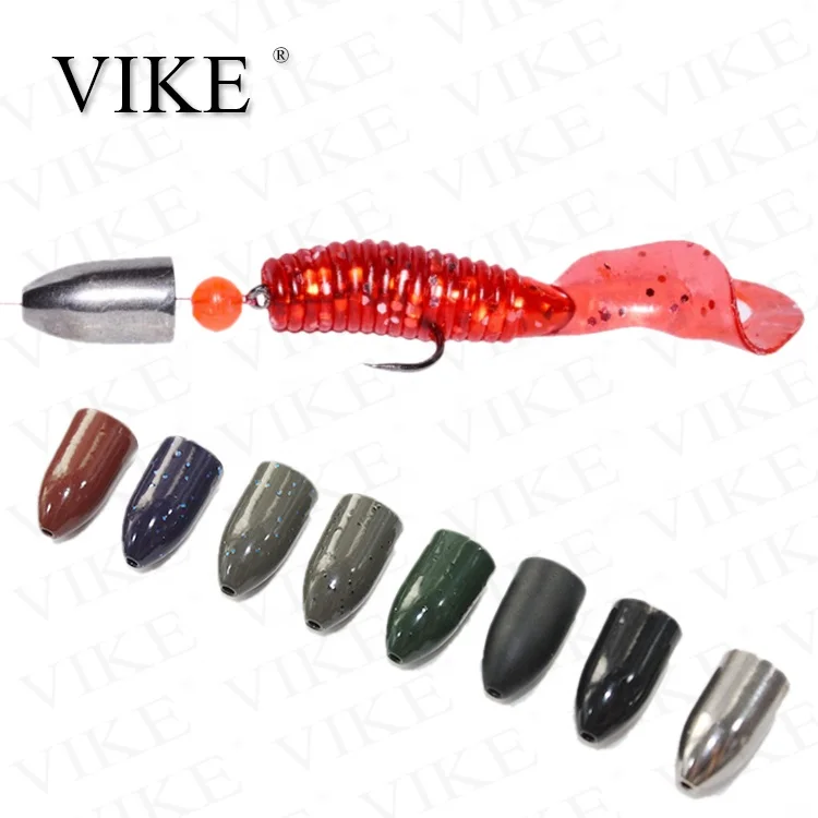 Wholesale Custom Tungsten Fishing Worm Weights