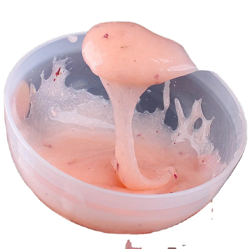 Special jelly soft powder for beauty salons, facial moisturizing care, rose petal crystal OEM private custom LOGO