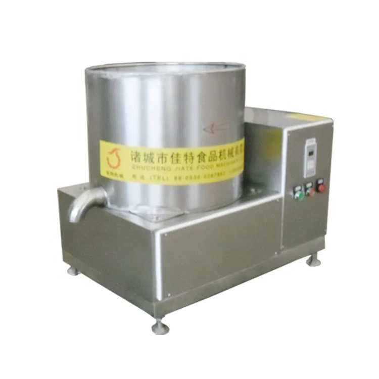 Semi automatic fried food deoiler machine  peanut oil removing machine deoiling machine