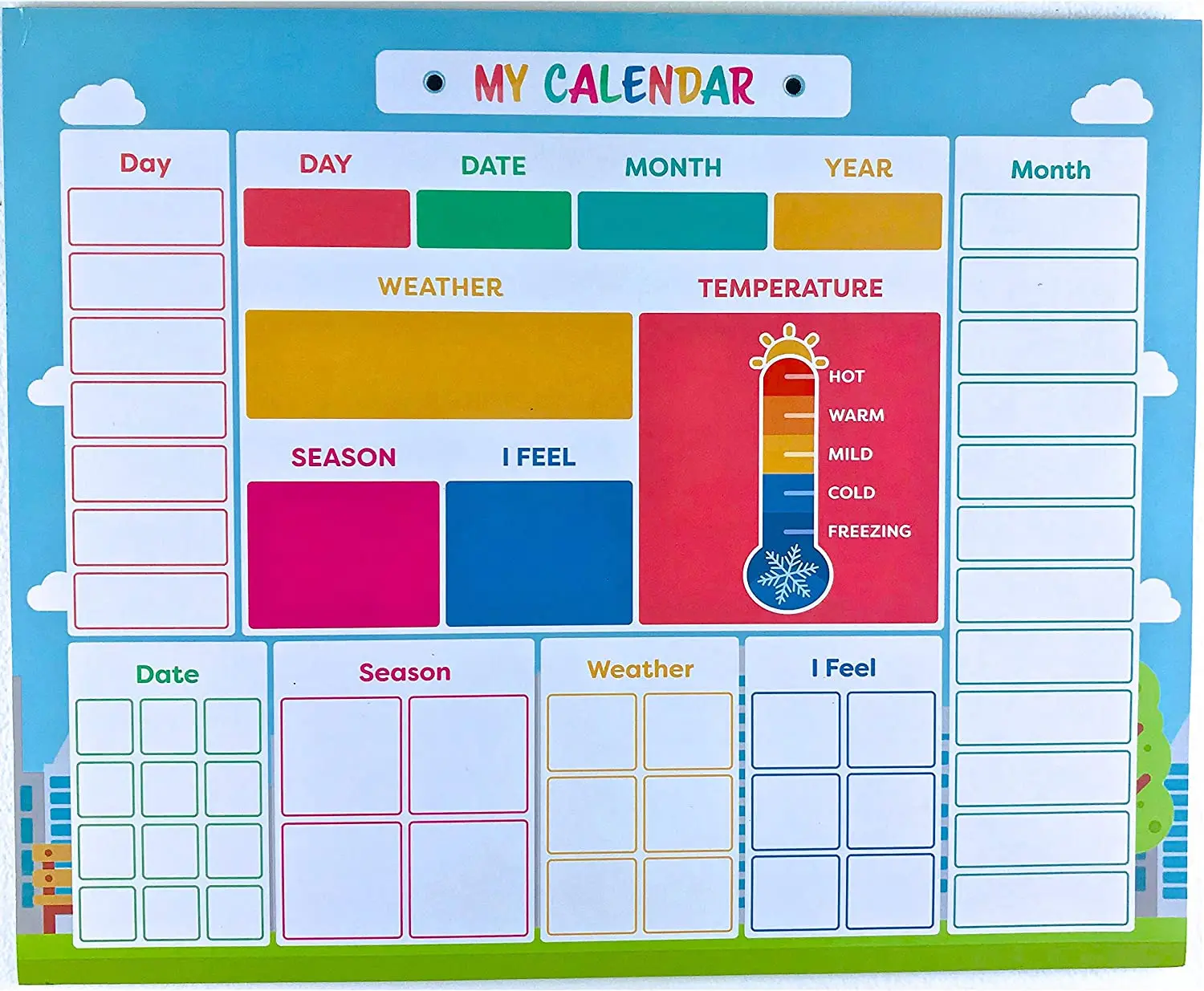 Factory Custom Thick Magnetic Reward Chart Board Tasks magnetic reward behavior chart chore chart for kids