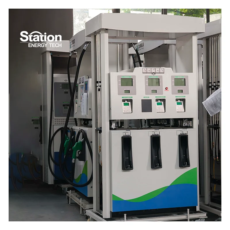 Sinotech Petrol Station Equipment Tatsuno Fuel Pump Double Four Nozzles Dispenser in Pakistan With Competitive Price