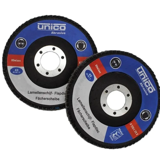 125MM Serrated Washer Aluminum polishing disc hardware tool excavator forklift flap disc