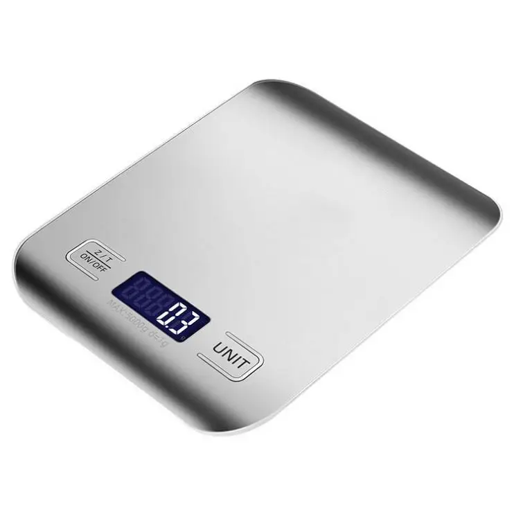 Amazon Top Sale Ultra Slim High Sensitive 5kg Switch Electric Digital Food Kitchen Scale