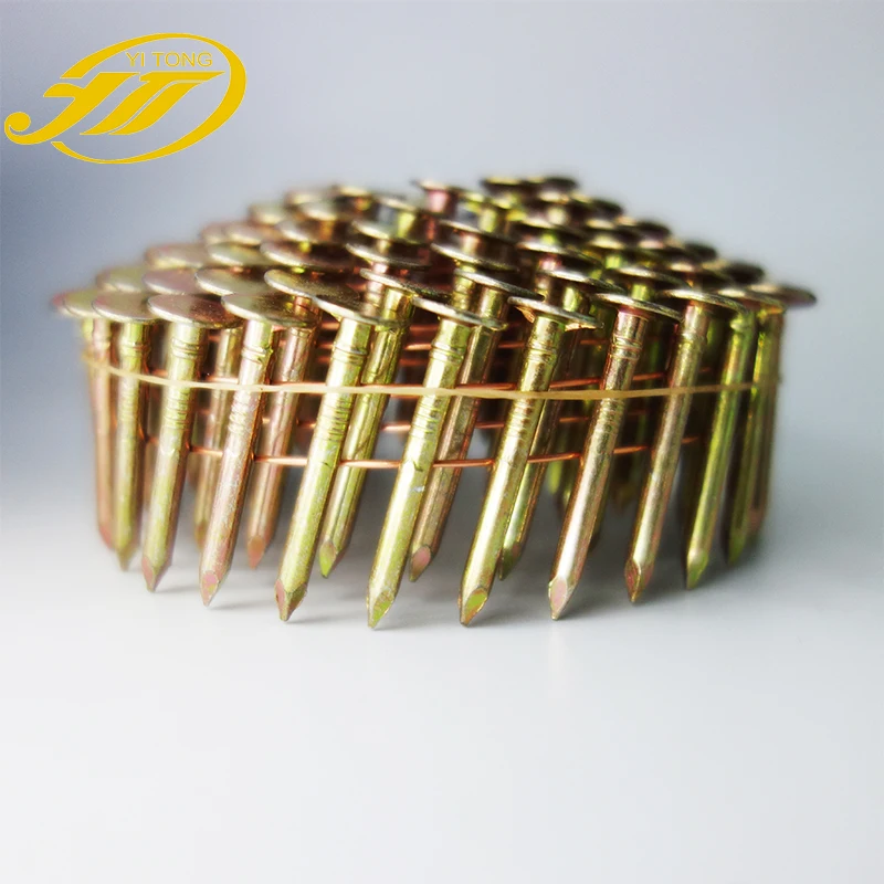 coil roofing nails with smooth shank