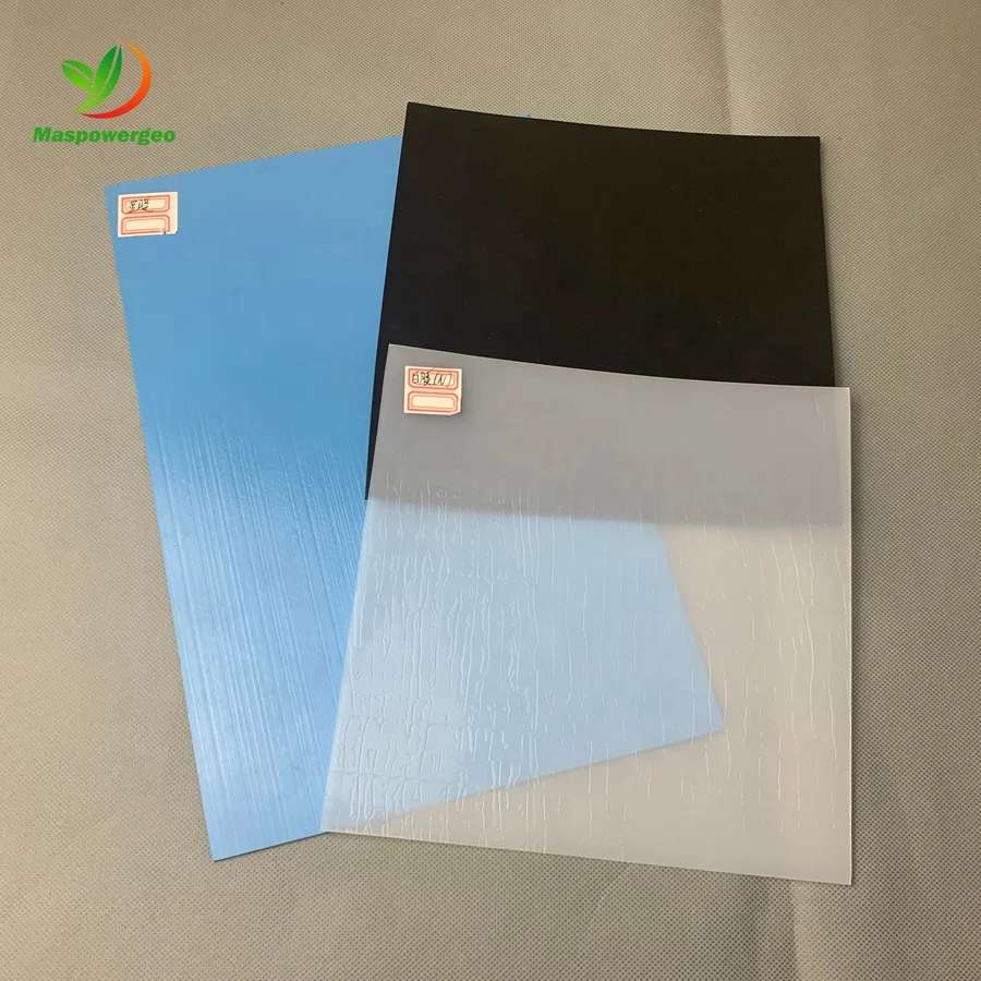 plastic 1.5mm fish pond liner material