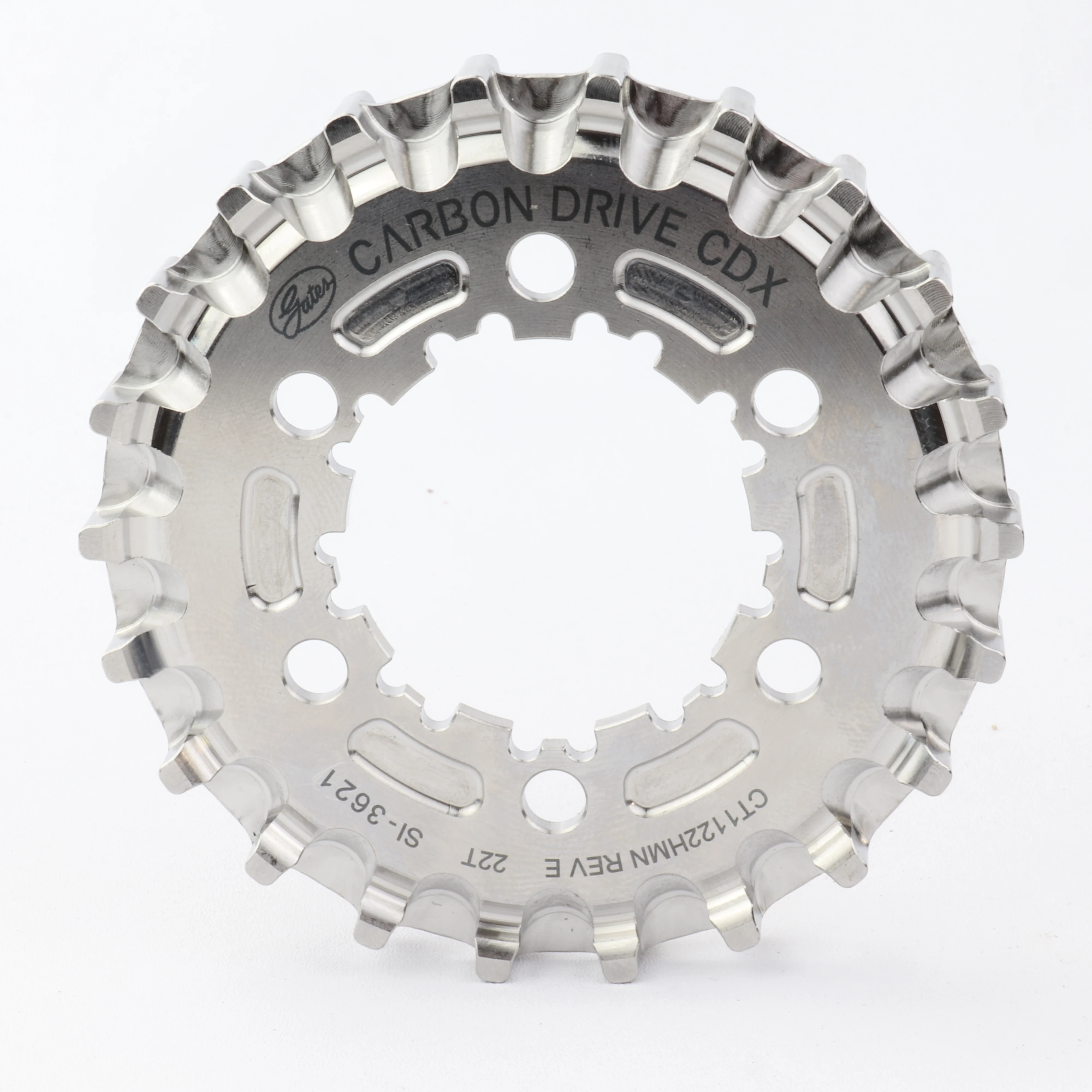 Gates Carbon  Drive CDX CT1122HMN 9-SPLINE 6-BOLT Rear Sprocket Center Track Bicycle Sprocket