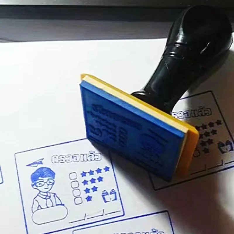 no smell silicone material laser engraving rubber pad sheet for self inking rubber stamp.