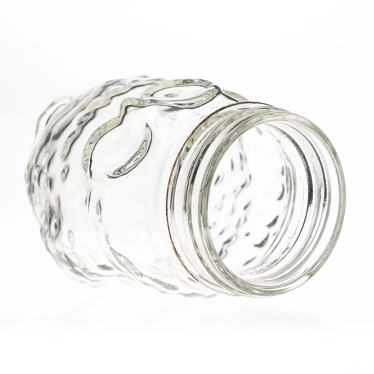 Factory direct selling 400ml owl animal shaped beverage jars clear empty Glass mason jar mug with lids