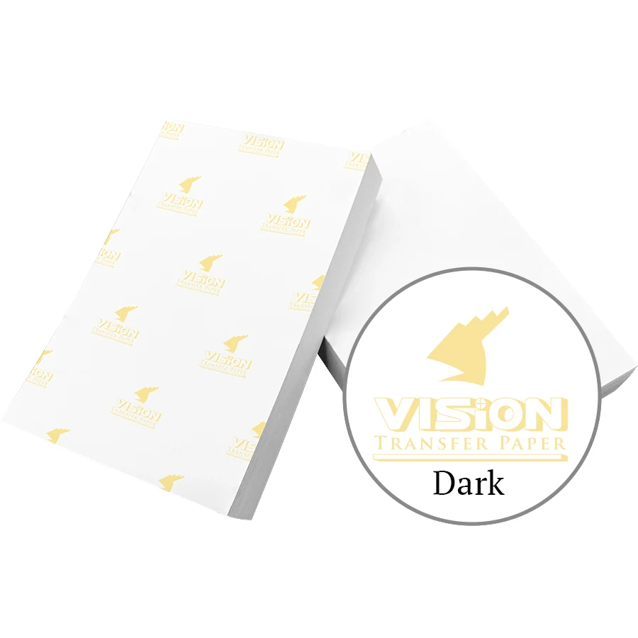 professional Wholesale Factory Price A4 Laser light/dark heat transfer paper for cotton fabric