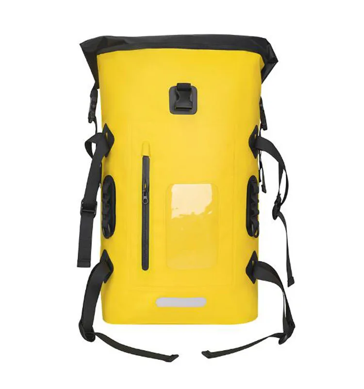 Ocean Waterproof PVC Durable Rolling Travel Dry Bag Backpack for Kayaking Boating Sailing Canoeing Rafting Fishing Camping