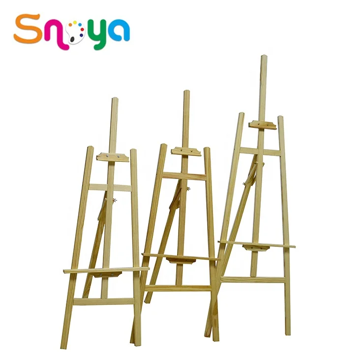 High Quality Best Selling Wholesale Low Price Art Painting Easy to Use Adjustable Pine Wood 150cm/175cm Easel