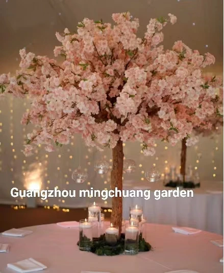 Artificial Cherry Tree Customised Big Flower Tree for Outdoor Indoor Wedding cherry blossom tree Decoration