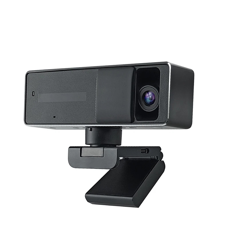 AI Tracking Gesture Control 2K PTZ Webcams Video Camera for Video Calls and Streaming