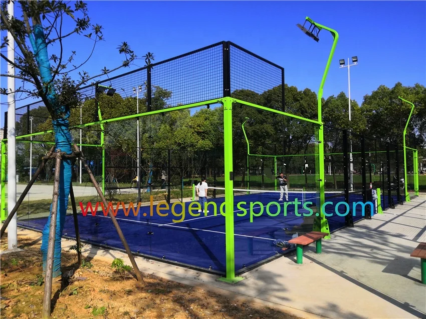 Панорамная теннисная площадка в китае