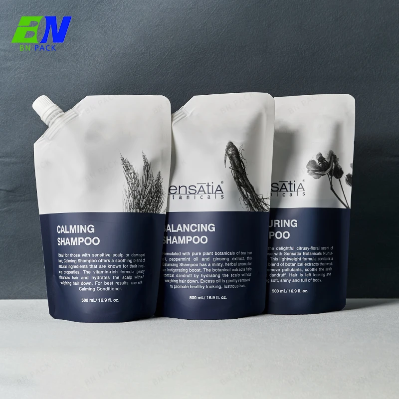 Recyclable Plastic Hand Wash Spout Pouch Juice Packaging Liquid Packaging Pouches