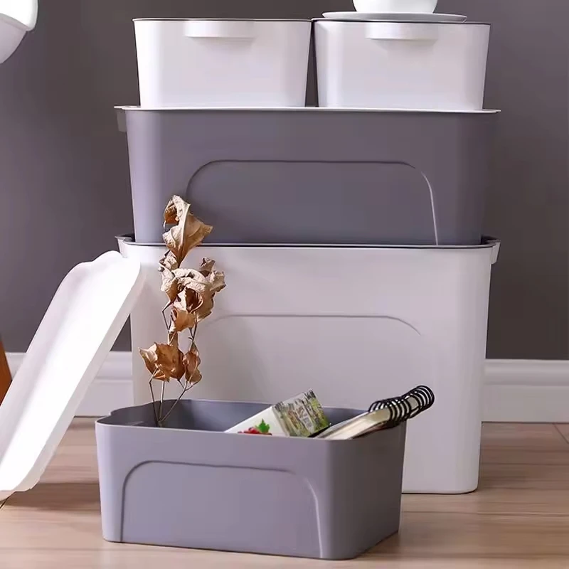 Plastic Boxes Right-Angle Plastic Storage Box Factory Sale Storage Containers Corner Storage Trash Bins