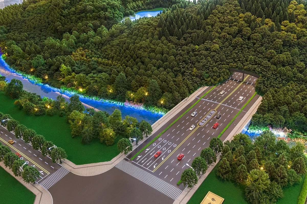 China Exterior Design Rendering Architecture Building Model Custom Scale Model House