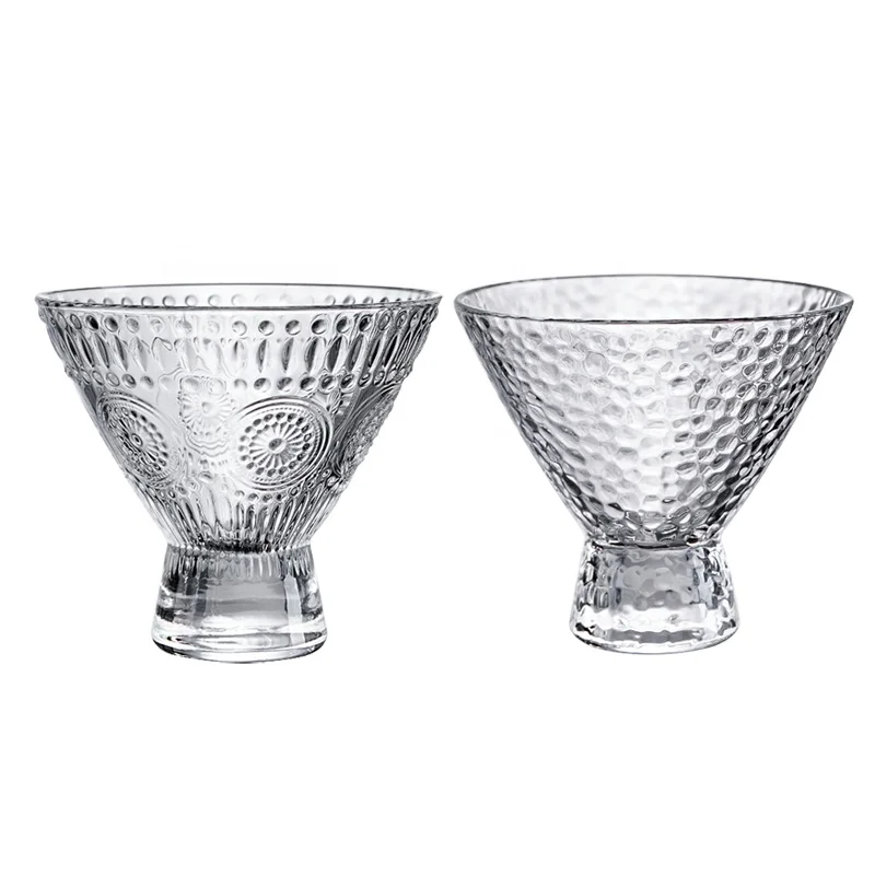 Hot Sell Cheap Glass Tea Water Cup Glass Coffee Cup Juice Dessert Mug Milk Tea Ice Cream Bowl