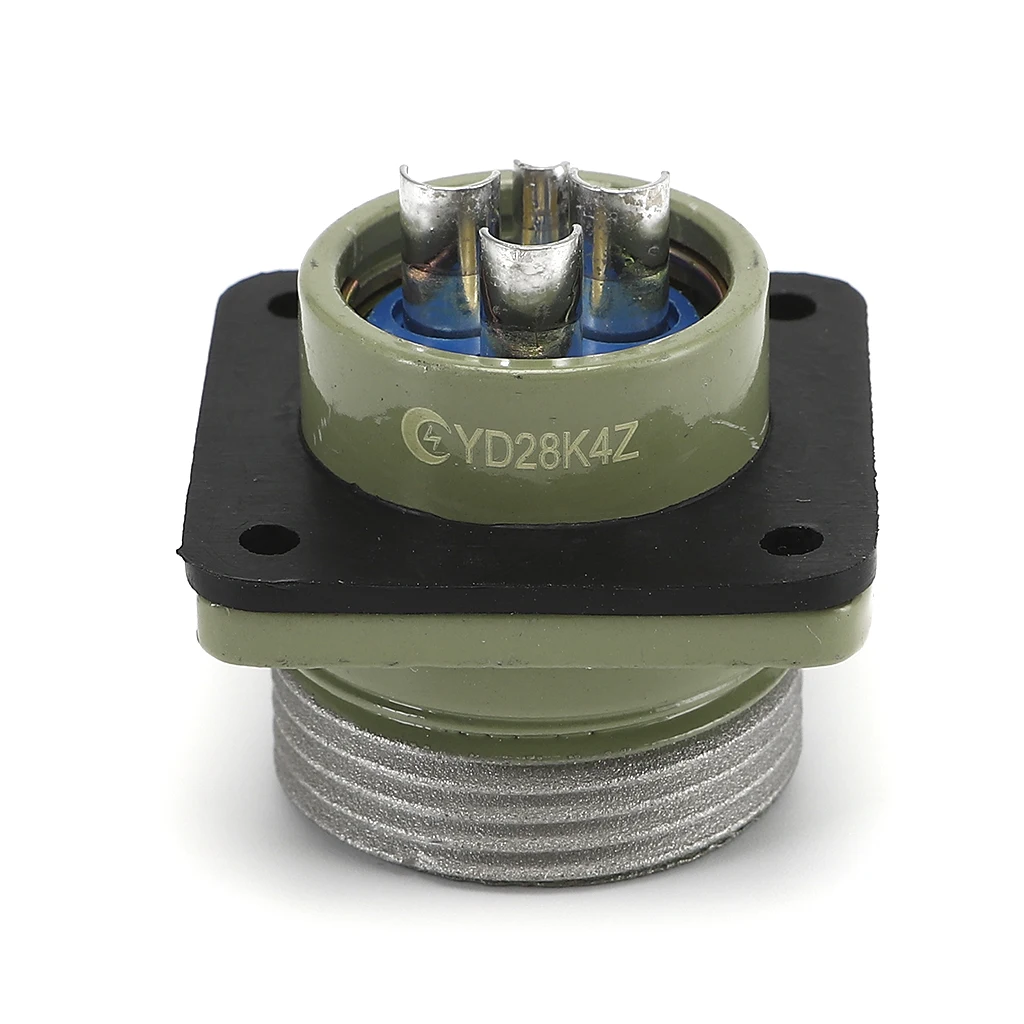 Yd28 Waterproof Connector Aviation Male Plug Female Socket 4 5 7 10 15 Pin Industrial Connector