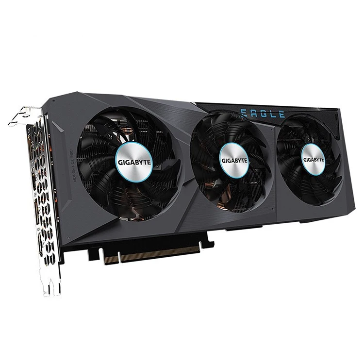 Good Price Video Card For Nivida GIGABYTE GeForce RTX 3070 Ti EAGLE OC 8GB LHR Computer Graphic Cards for Desktop