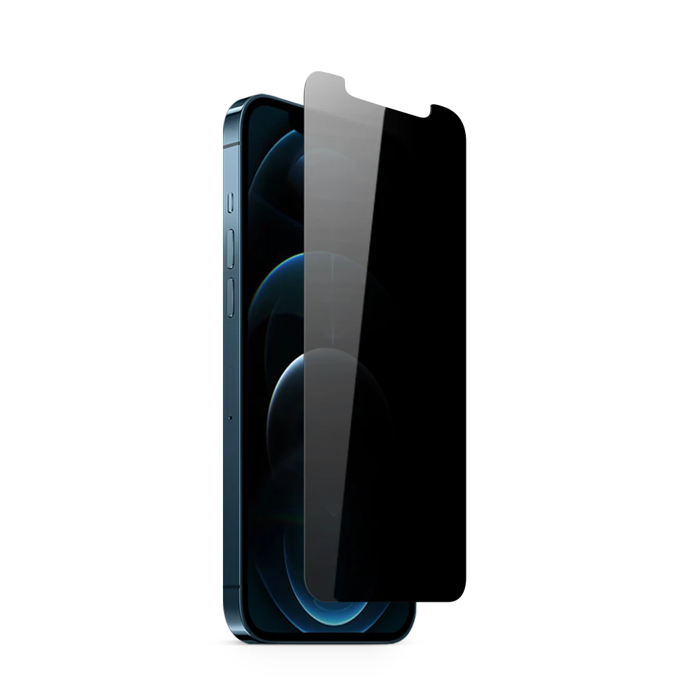 Ultra thin anti peeping invisible glass shield privacy mobile phone screen protective film for iPhone 12 12 Pro 12 Pro Max