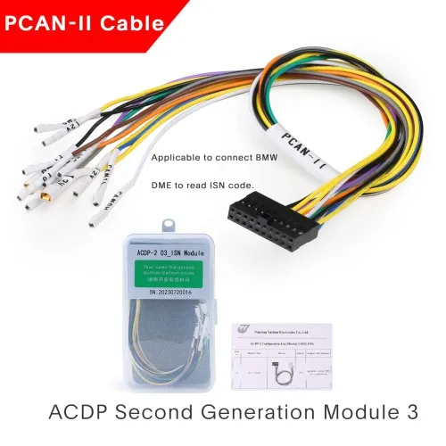 Yanhua Mini ACDP ACDP-2 модуль 3 с лицензией A50E A50B A50D для чтения и записи BMW DME код от OBD