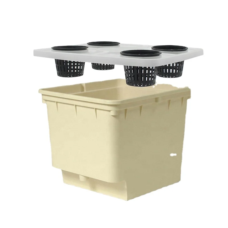 Grow High Quality Greenhouse Commercial Modern Complete Aquaponics Aeroponics Dutch Bucket System