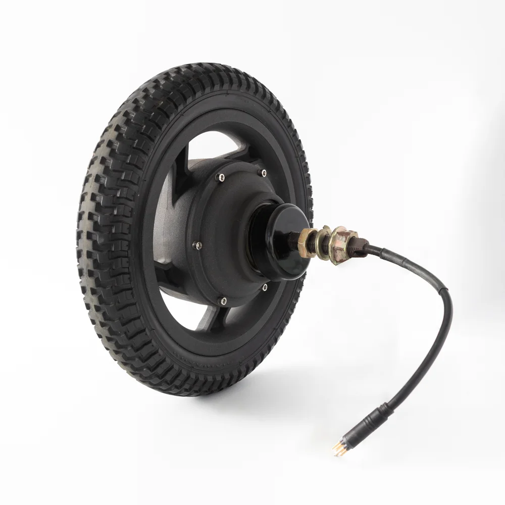 12 inch 12V/24V/36V/48V/60V encoder gear hub motor Gear DC Motor electromagnetic brake brushless motor for Electric scooters