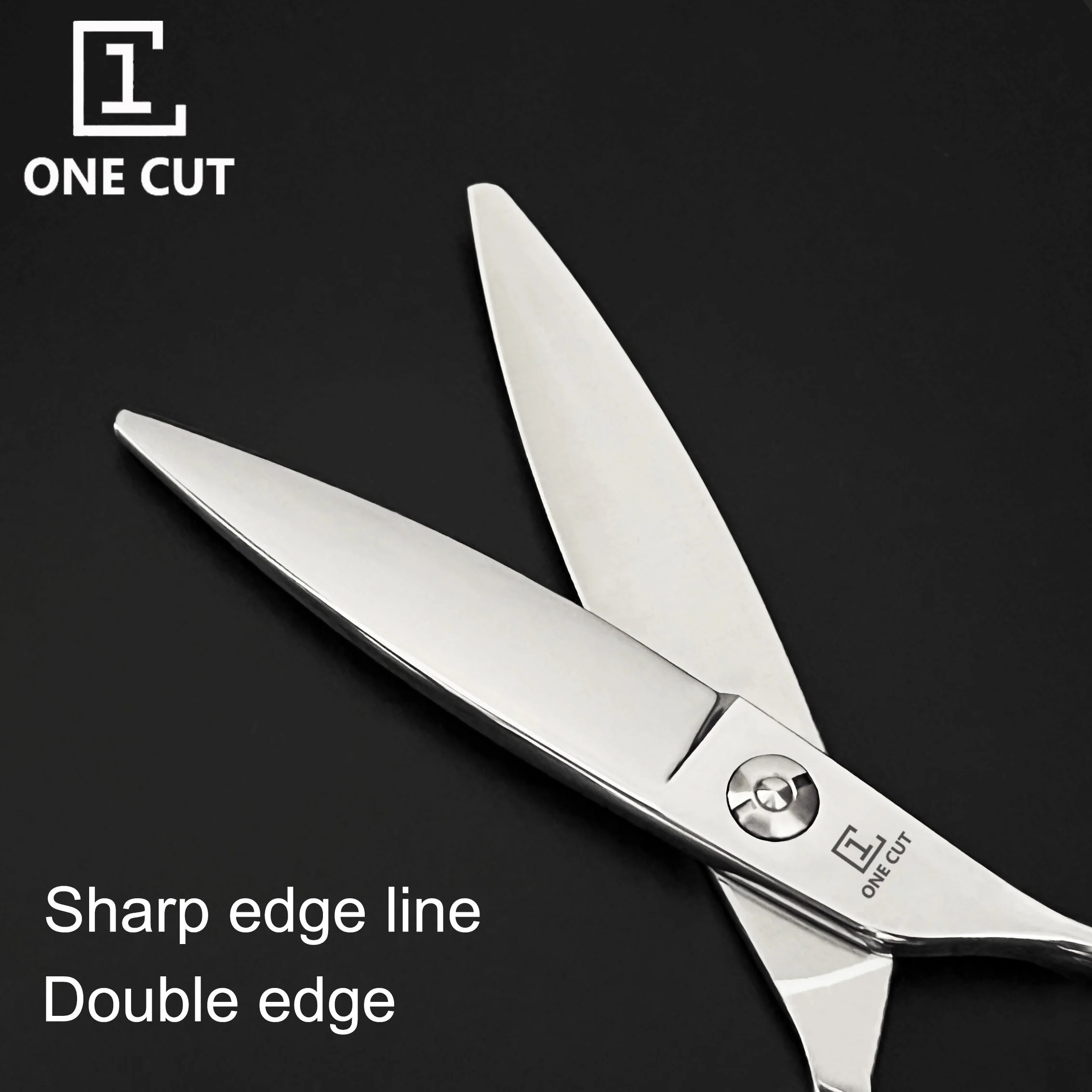 Barber Sliding Cutting Professional Hair Cutting Scissors Hairdressing Scissors 6 Inch