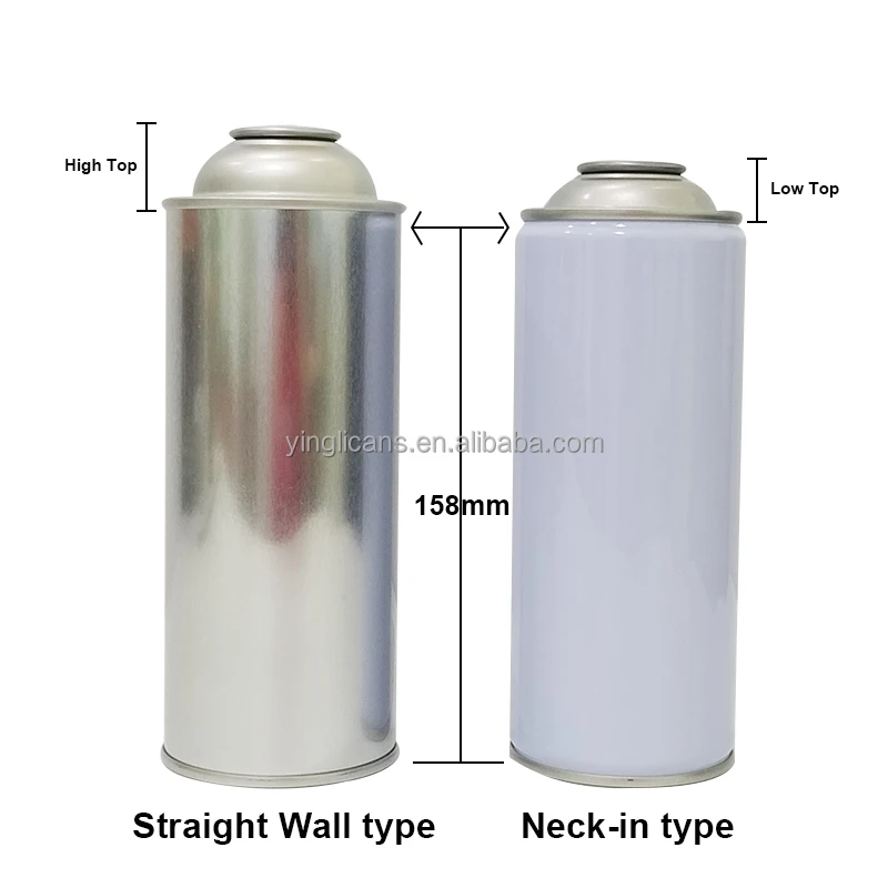 400ml Car Care Empty Aerosol Spray Can with CMYK or Pantone Printing for Spray Paint