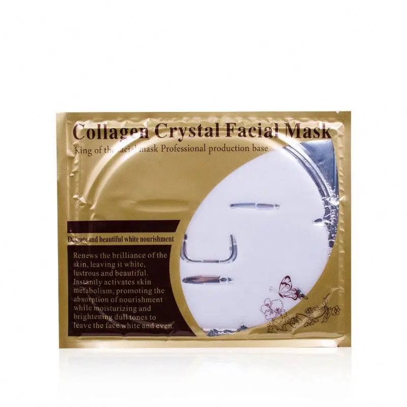 Collagen Crystal Mask Wholesale Face Care 24K Gold Moisturizing Facial Masks