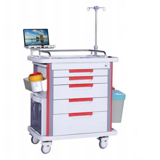 Аварийная тележка с панелью