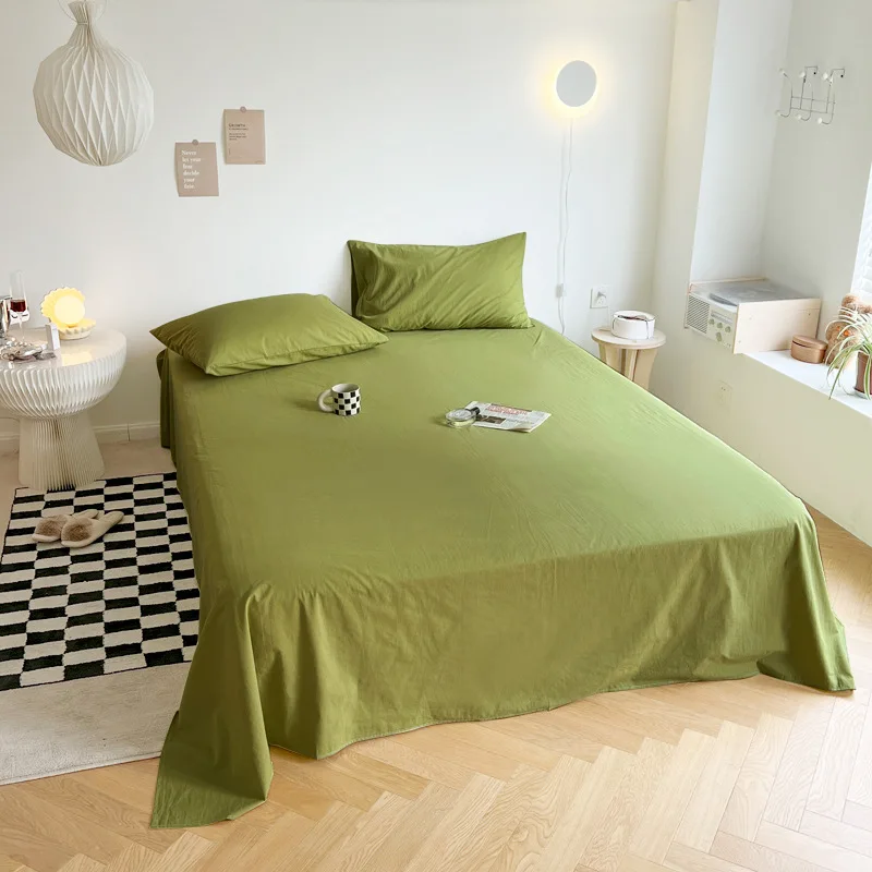 wholesale cheap polyester bedding flat sheet 3pcs bedsheets sets