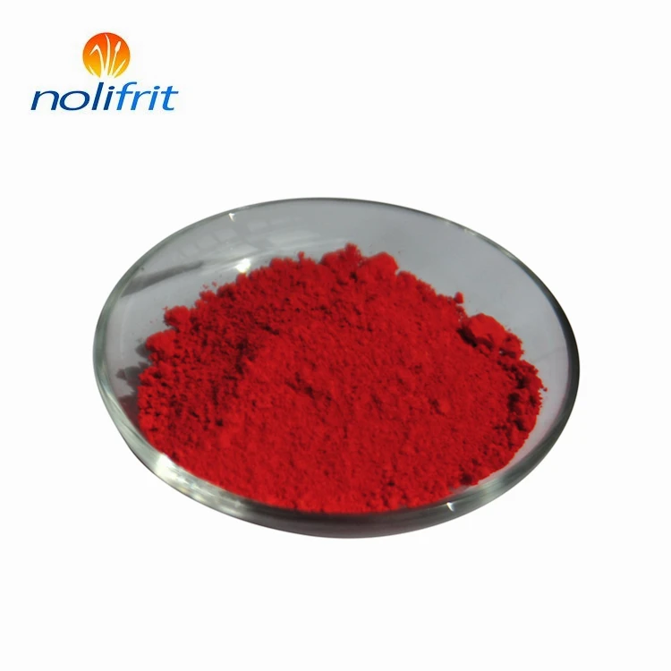 Inorganic Red pigment for enamel cookware and paint