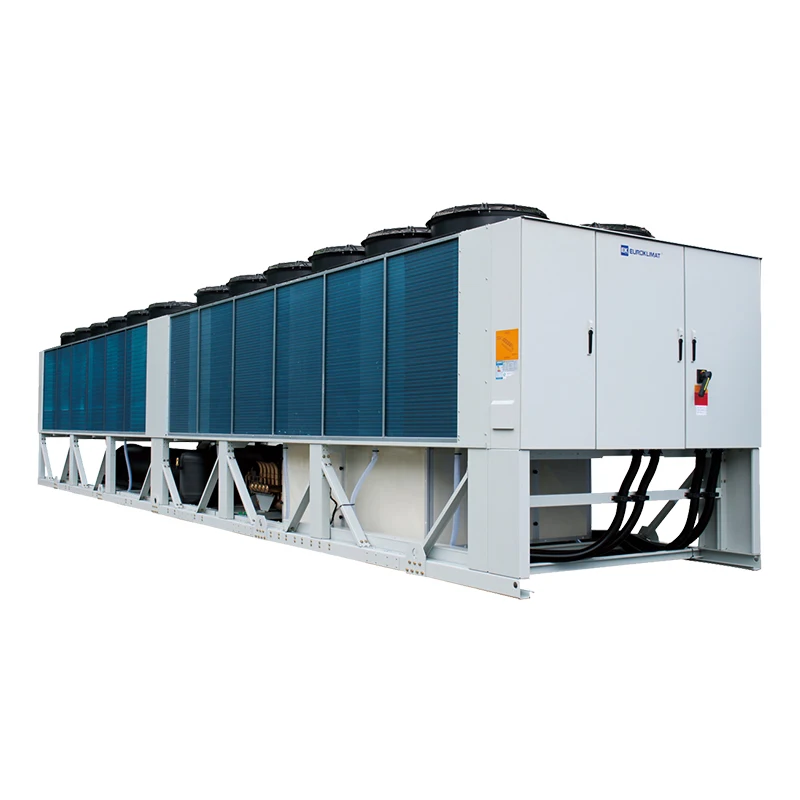Energy Saving Screw Compressor 120HP Air Cooled Screw Chiller For Industry