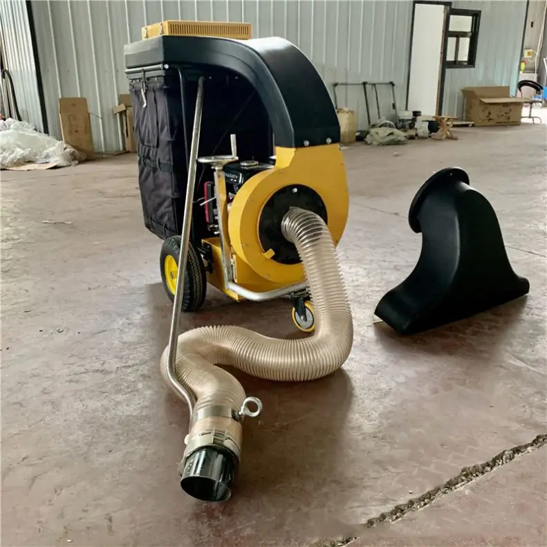 Professional and high quality Road Cleaning Mini Street Sweeper Gasoline Leaf Suction Machine with CE Approval