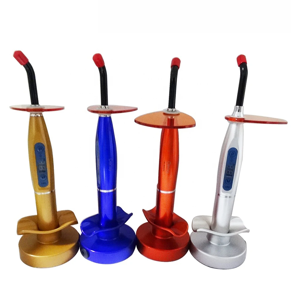 Denxy Dental Quality Colorful Cordless Curing Light Low Price LED Light Chair Equipment Cure Dental Curing Light