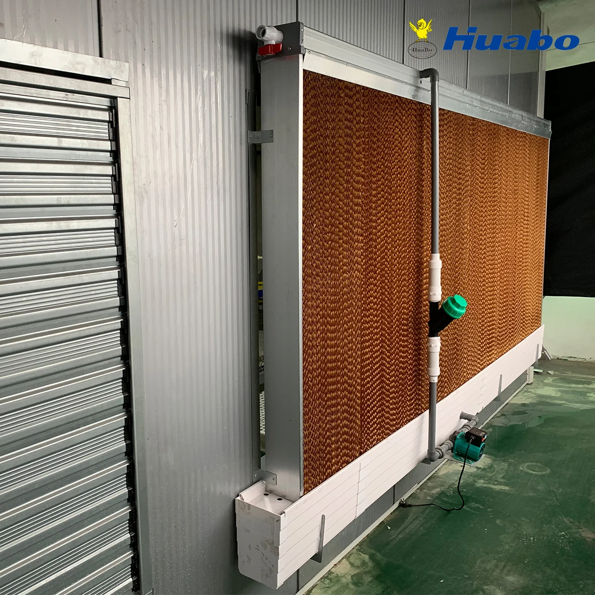 Система охлаждения куриного домика