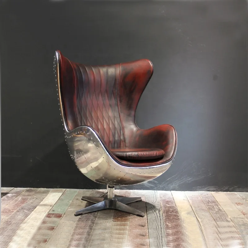 
Commercial Furniture Hand Dyed Leather Chair 