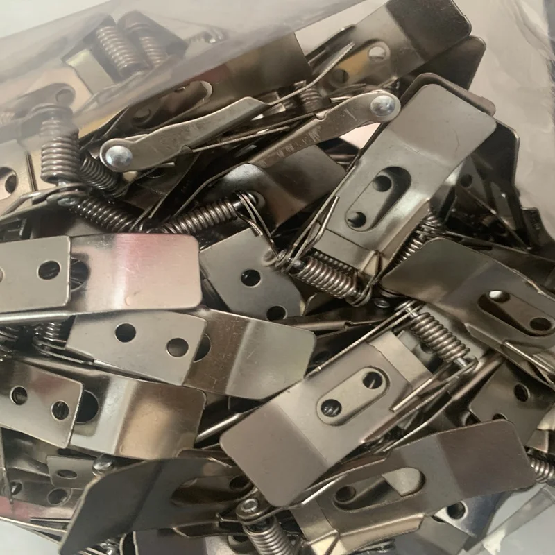 High Quality Stainless Steel strong clip spring Led Downlight Usage Stainless Steel Spring Clips For Recessed Lighting