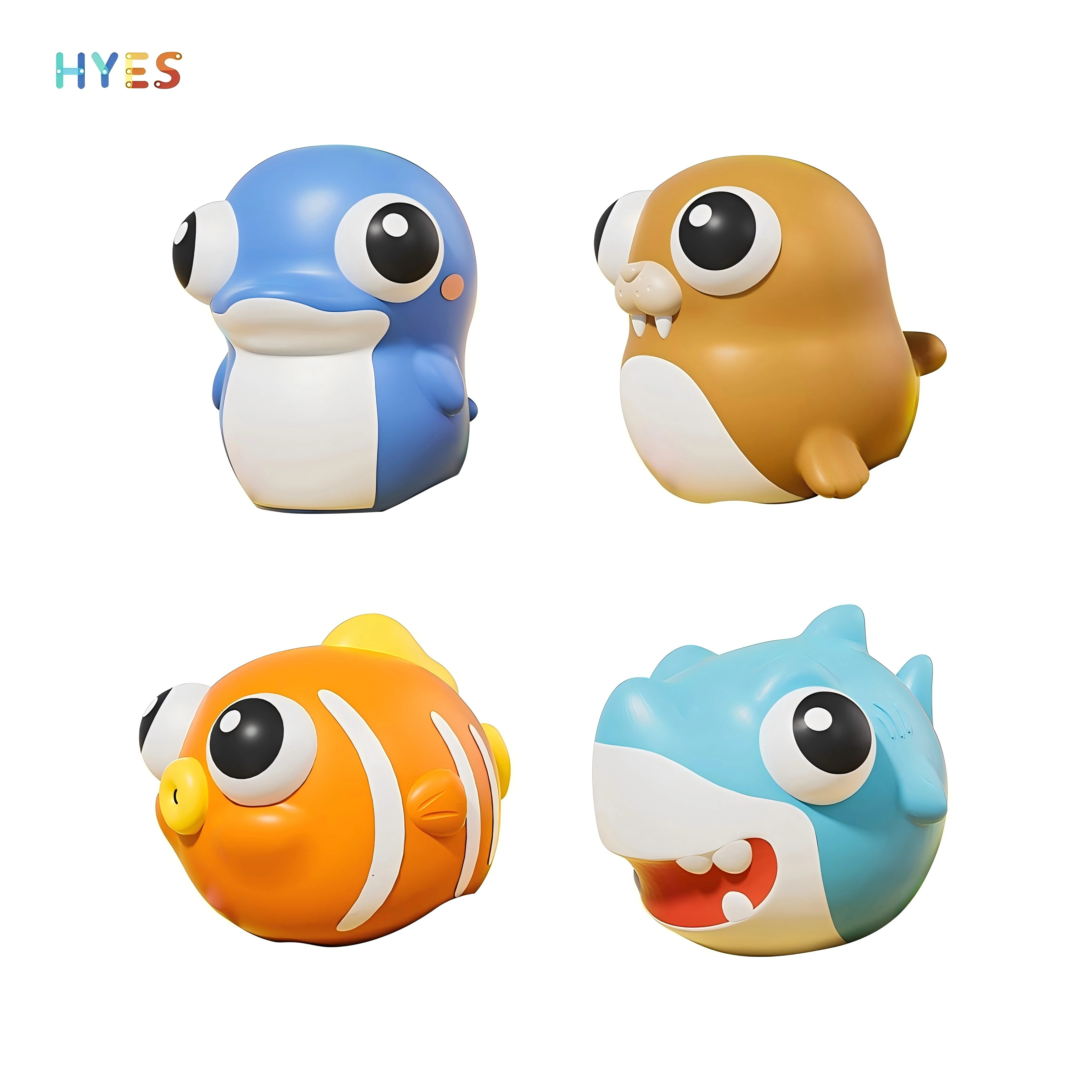 Мягкие силиконовые игрушки для животных