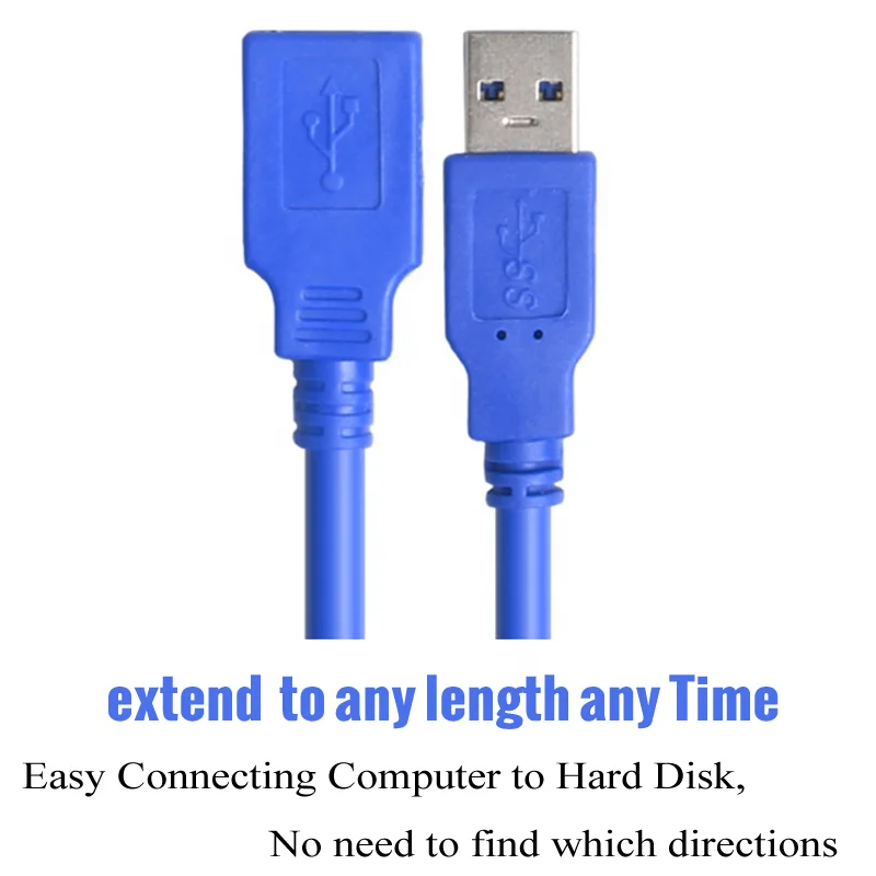 usb 3.0 extension cable am/af am-af male to female 5gbps data cable 3.0 extension