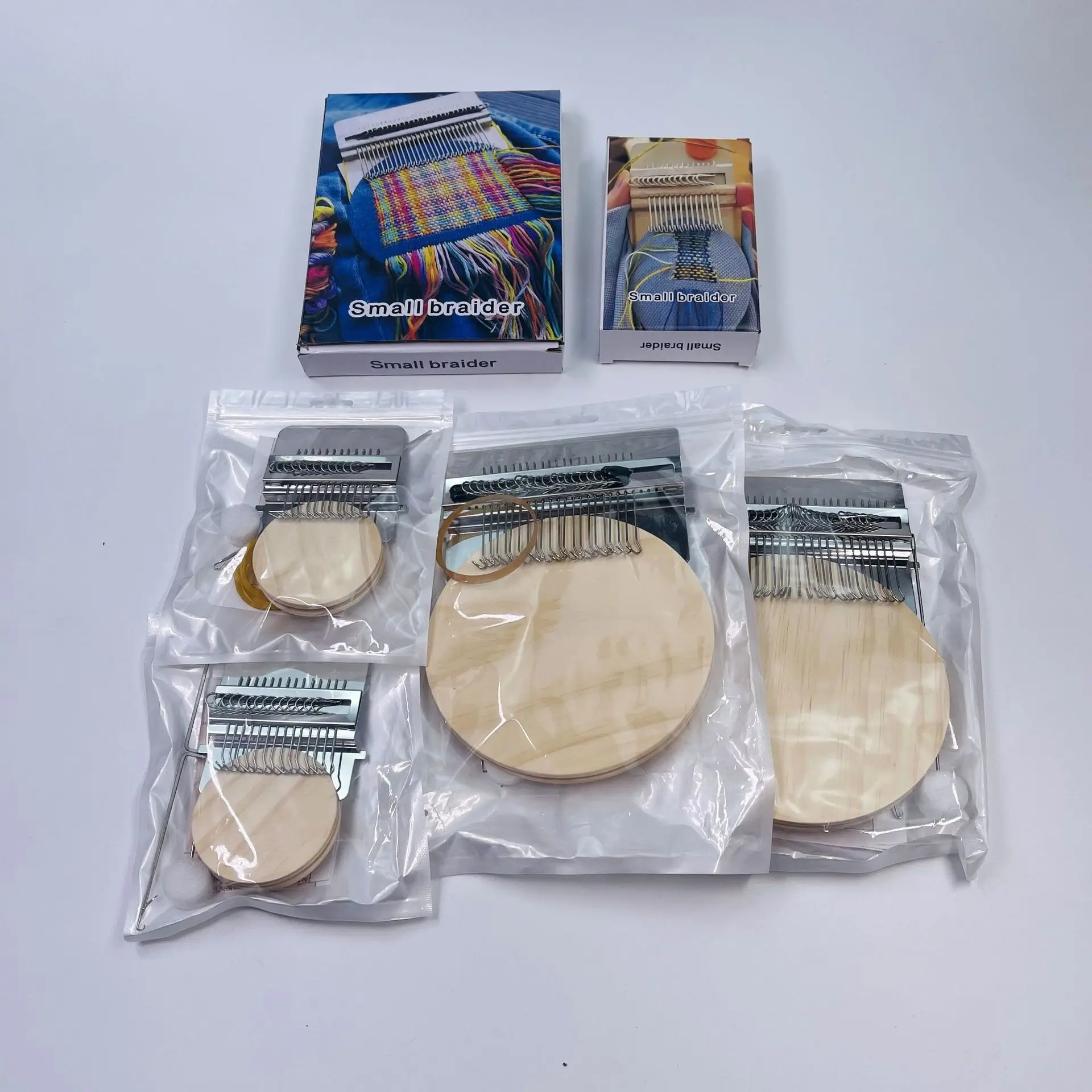 Darning Loom Speedweve Type Weave Tool Convenient Weaving Loom Kit Beginners Quickly Mending Jeans Repair Holes DIY Arts