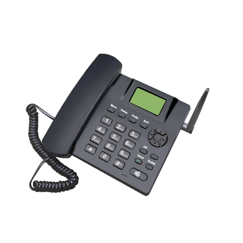 Caller ID Display gsm fixed wireless phone landline home phone with sim card