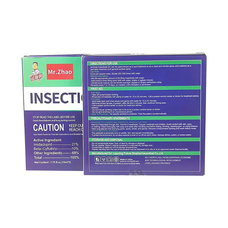 Mr.Zhao New Arrival Best-Selling 31% Suspension Concentrate Insecticide Killer Bedbug Fly Flea Ant Cockroach