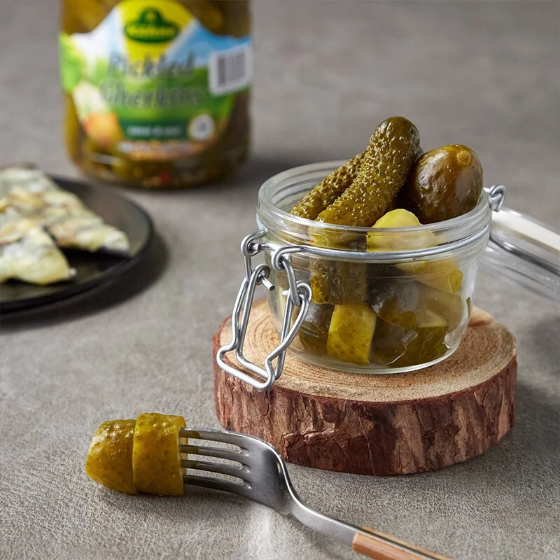 Wholesale Canned Food Canned Cucumber Canned Pickle Cucumbers Canned Pickles Vegetables Healthy Gherkins Kimchi in Jar