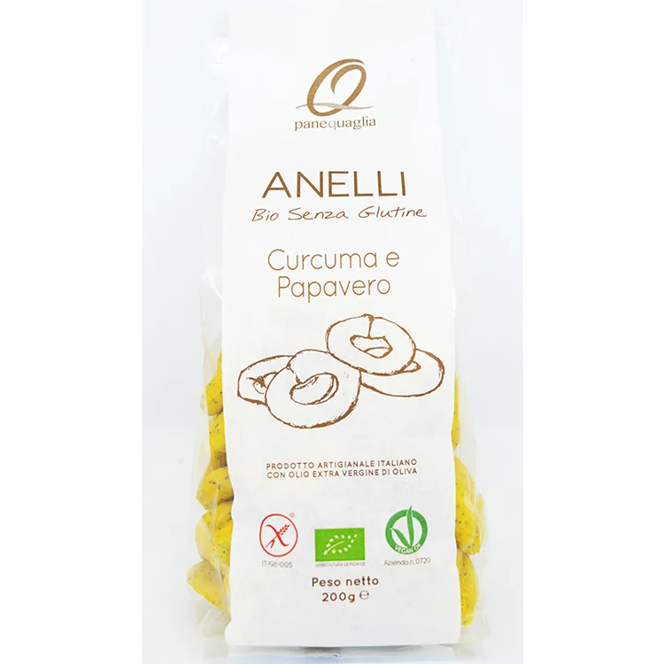 
 Органические запеченные зерна Anelli без глютена, закуска  